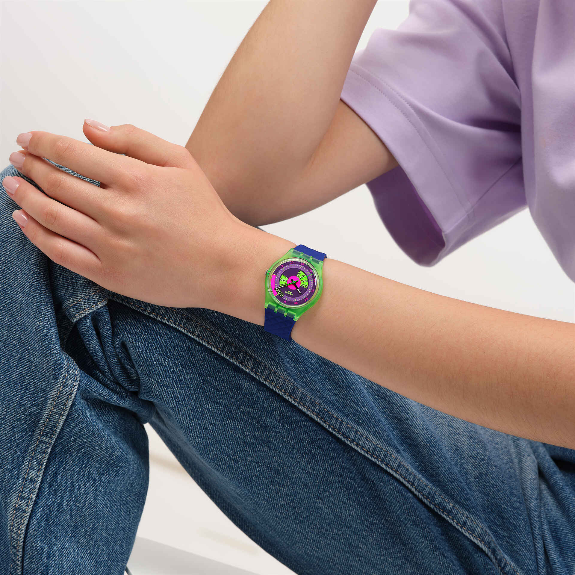 "SWATCH NEON SKYCHART" Gallery Image #1