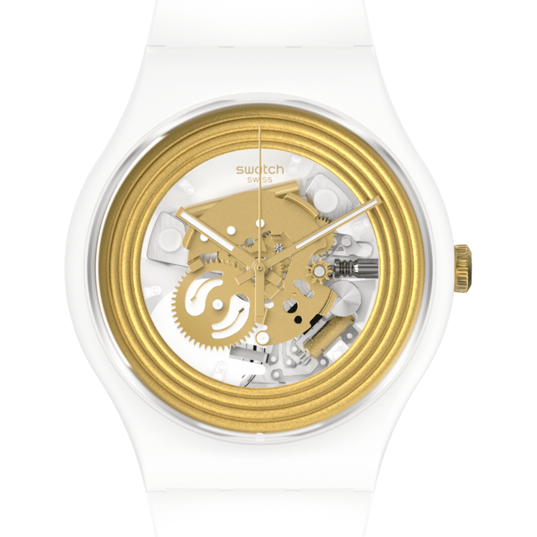 "GOLDEN RINGS WHITE" Gallery Image #1